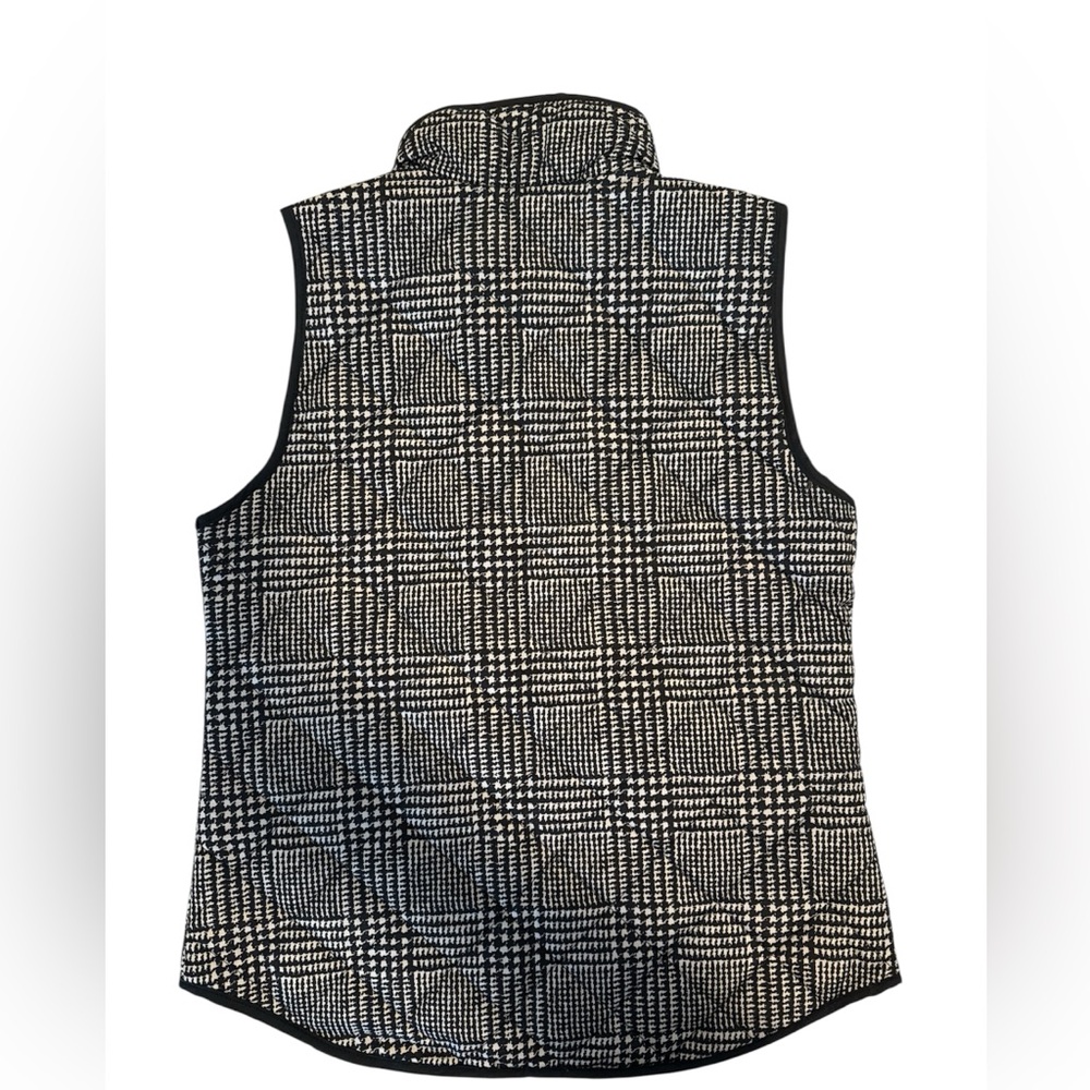 Cambridge Dry Goods Women’s Black and White Houndstooth Vest - Size Med - NWOT - Picture 8 of 8